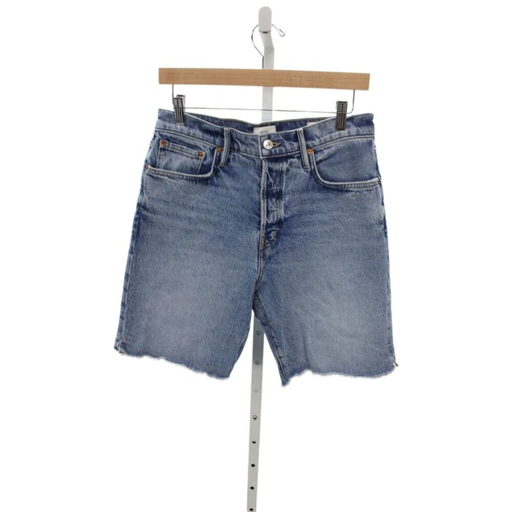 BETRO SIMONE Womens Bermuda Denim Shorts Blue Size 27
